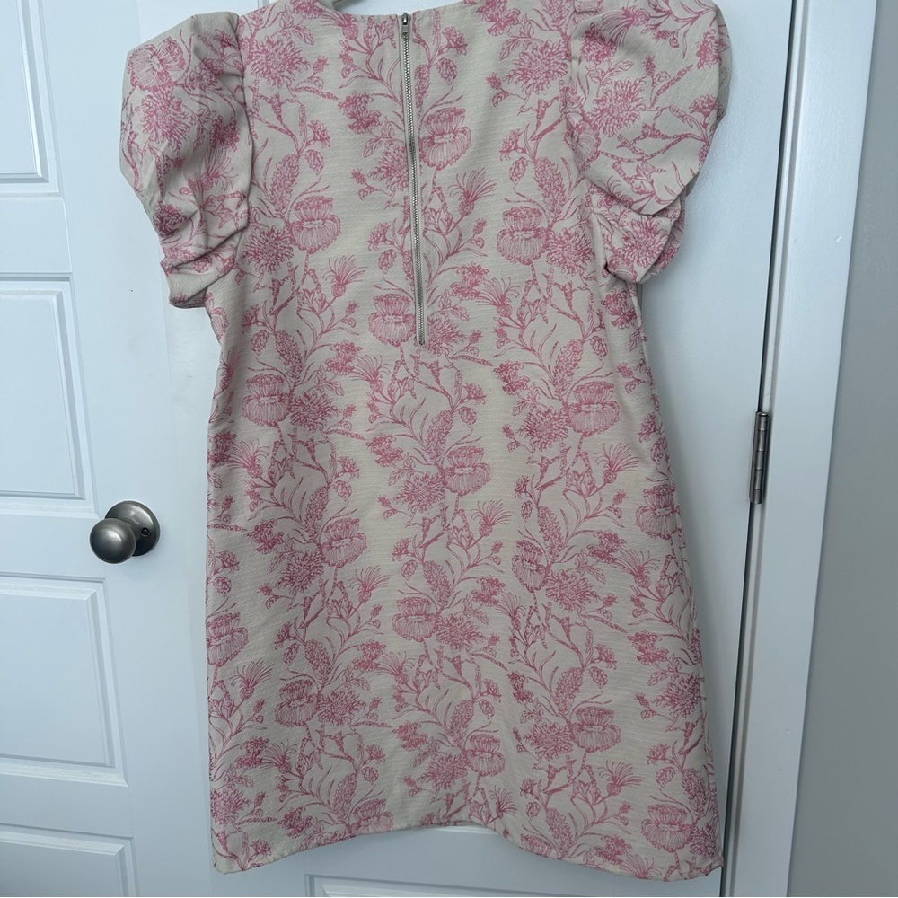THML Pink Floral Dress Short Small - Picture 7 of 9